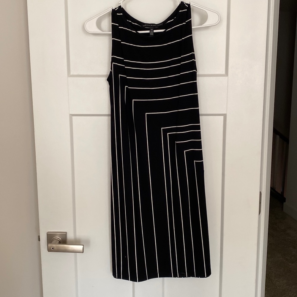 Black and white mini dress WHBM